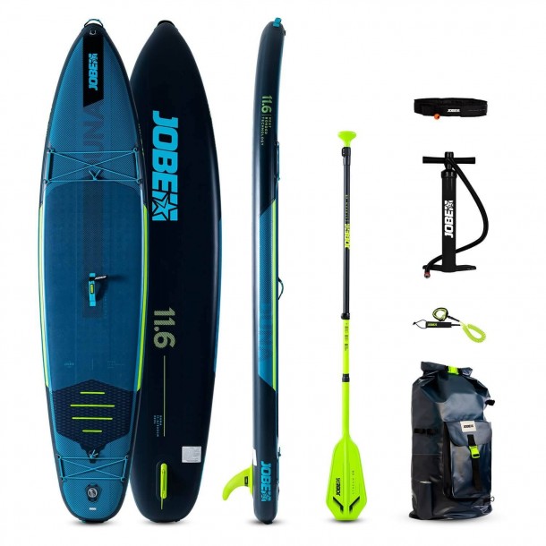 Pack Stand-Up Paddle (SUP) Gonflable Jobe Duna 11.6 Bleu Acier